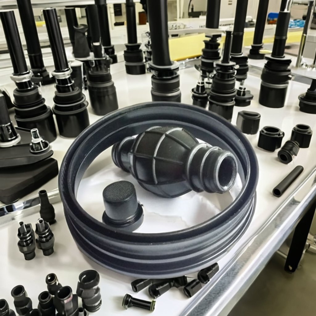 Auto Rubber Shock Pad Different Sizes and Colors Moulded and Cut EPDM NBR Nature Rubber Flooring