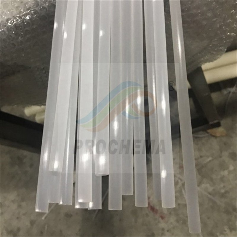 Good price insulated extruded and molded PCTFE low temperature rod natural PCTFE rod bar plastic rod