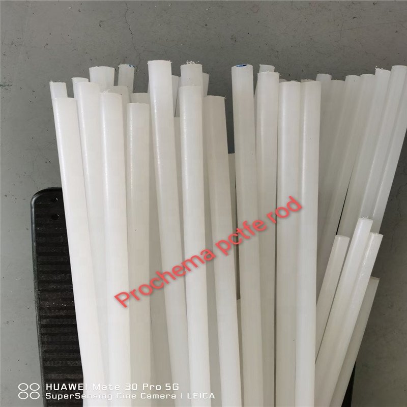 Good price insulated extruded and molded PCTFE low temperature rod natural PCTFE rod bar plastic rod