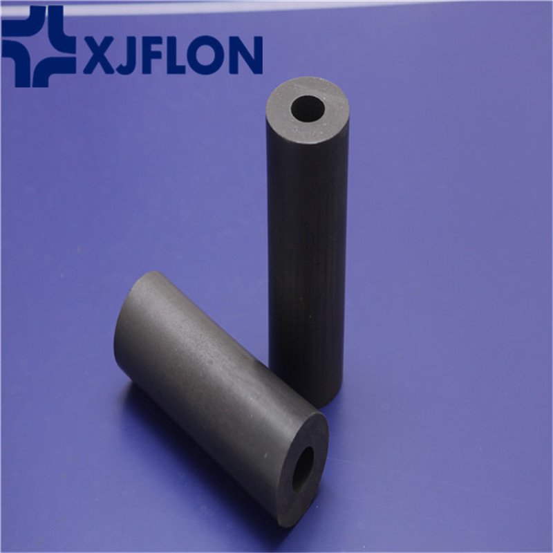 Factory Customized Advanced Engineering Plastic Graphite Carbon Filled Molded PTFE Rods Bar