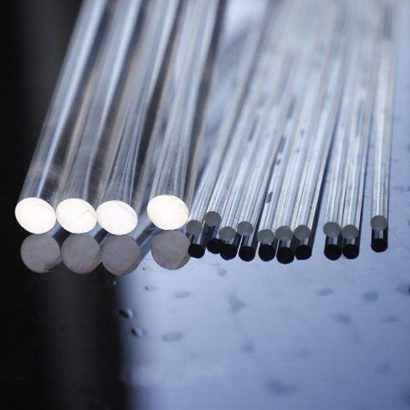 High Quality Round Cast Curtain Clear Plastic Acrylic Rod for Led Lighting