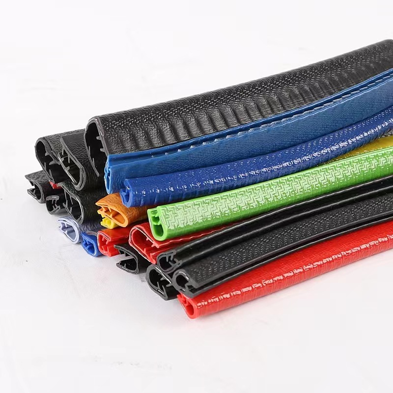 Factory Price Automotive car door frame rubber seal trim strips anti-collision car door corner pvc U Shape Trim Seal Strip