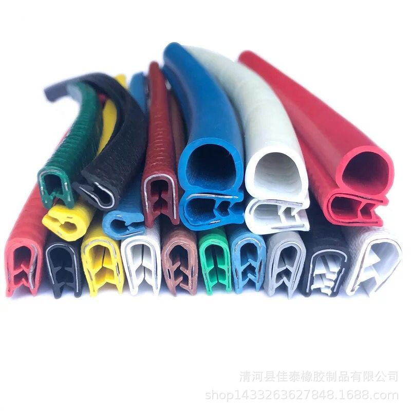 Factory Price Automotive car door frame rubber seal trim strips anti-collision car door corner pvc U Shape Trim Seal Strip