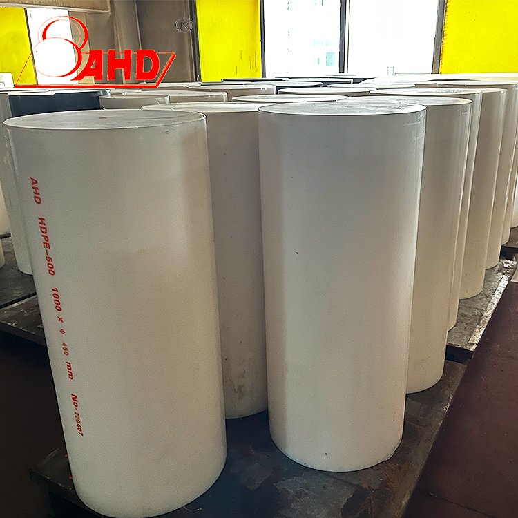 High Density Natural Polyethylene Rod HDPE Plastic Round Rod