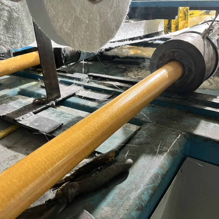 Customized High Quality GRP Pultrusion Profiles FRP Pultruded Round Tube FRP Rod
