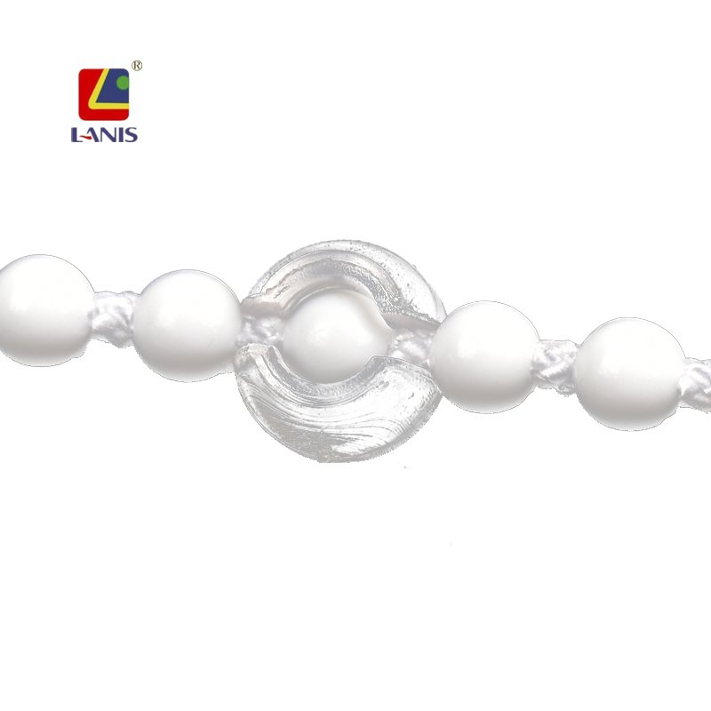 Roller Blind Window Plastic Accessories Clear Color Stick Pins Marine Stainless Steel Ball Bean 4.5 mm Endless Chain Stopper