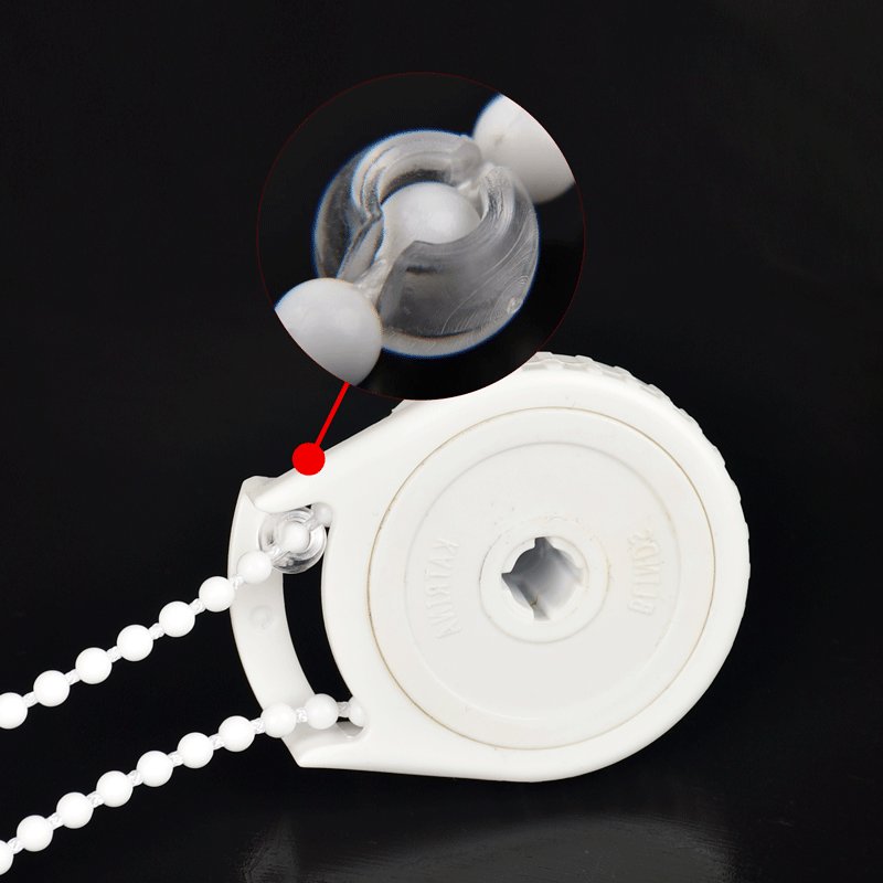 Roller Blind Window Plastic Accessories Clear Color Stick Pins Marine Stainless Steel Ball Bean 4.5 mm Endless Chain Stopper