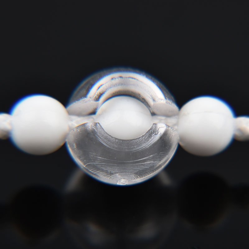 Roller Blind Window Plastic Accessories Clear Color Stick Pins Marine Stainless Steel Ball Bean 4.5 mm Endless Chain Stopper
