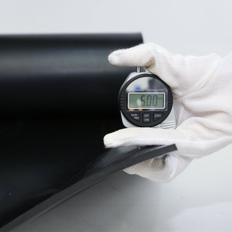 Customization High Quality Black Fkm Sbr Nbr Epdm Vulcanized Rubber Sheets Roll