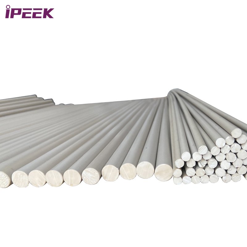 iPEEK High Performance Dia 20mm 30% Glass Fiber Reinforced PEEK Rod for Engineering Plastics Electronic Component CNC Machining