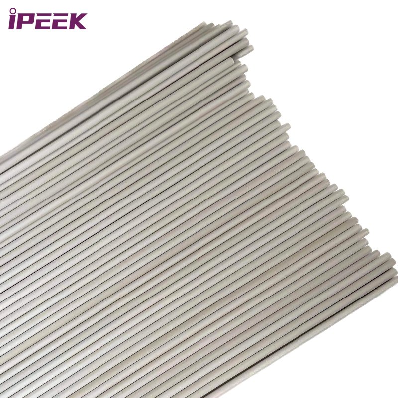 iPEEK High Performance Dia 20mm 30% Glass Fiber Reinforced PEEK Rod for Engineering Plastics Electronic Component CNC Machining