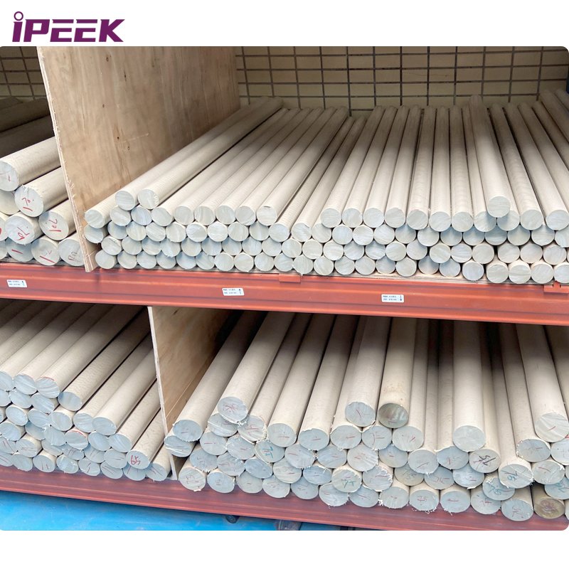 iPEEK High Performance Dia 20mm 30% Glass Fiber Reinforced PEEK Rod for Engineering Plastics Electronic Component CNC Machining