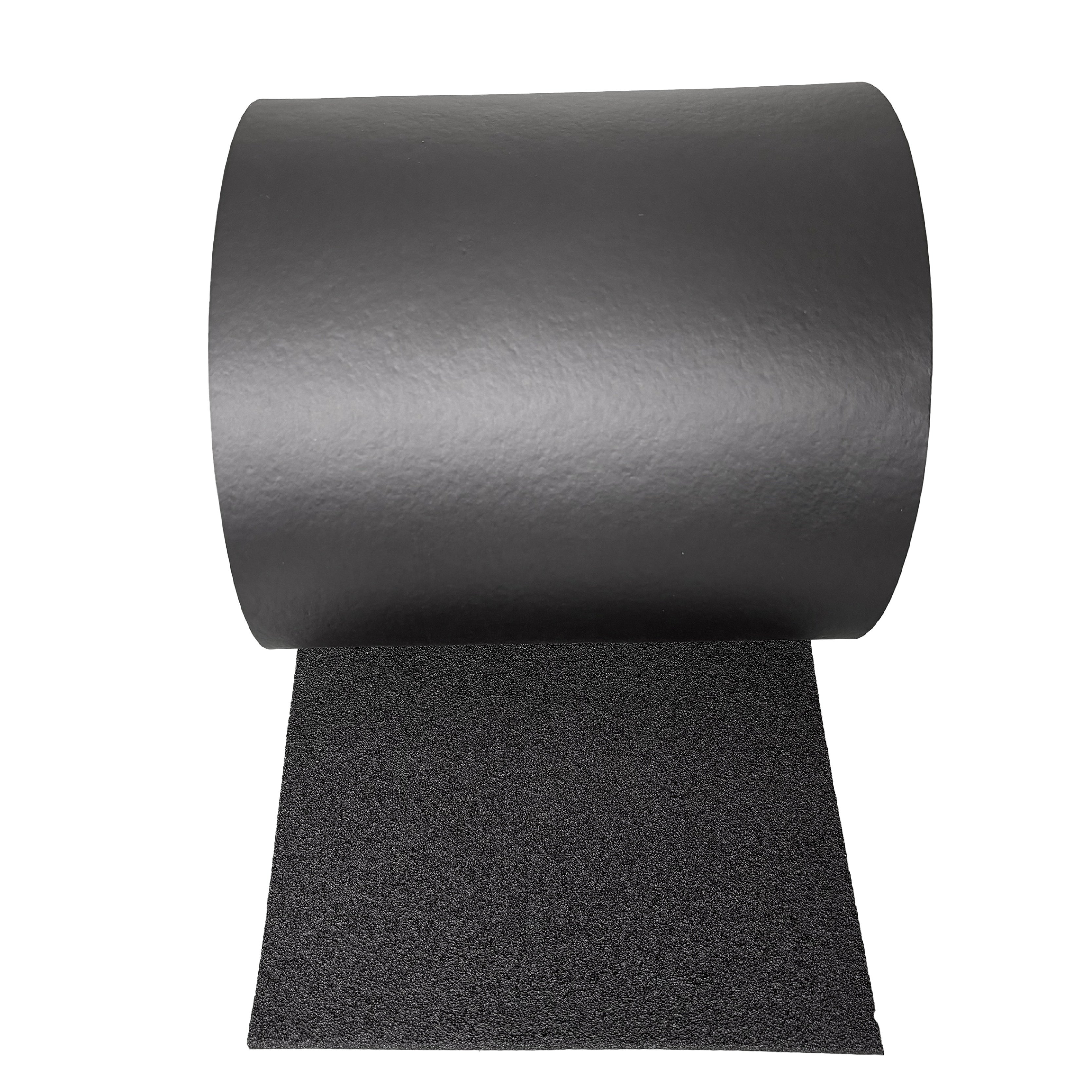 Flexible shock absorption elastomeric thermal insulation foam NBR/PVC rubber foam sheet/roll for chilled water installations