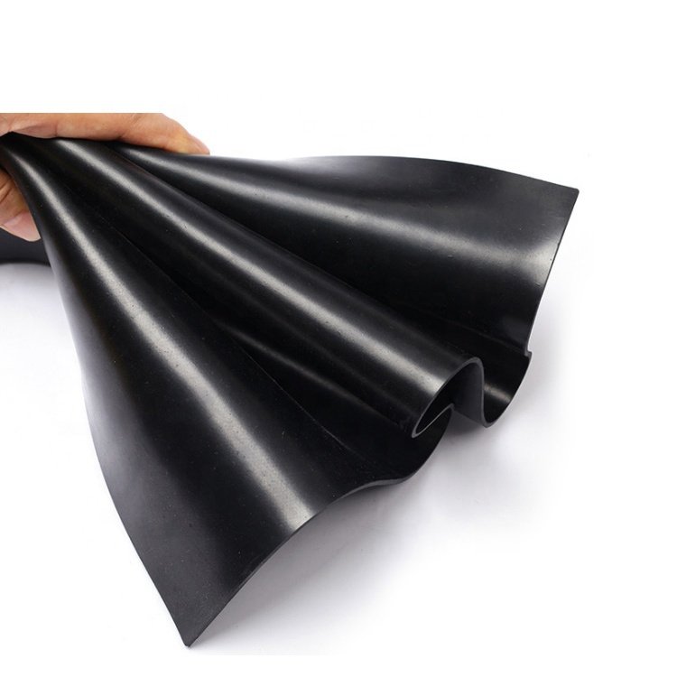 Black 1.4g/cm3 Ageing Resistant EPDM Rubber Sheet