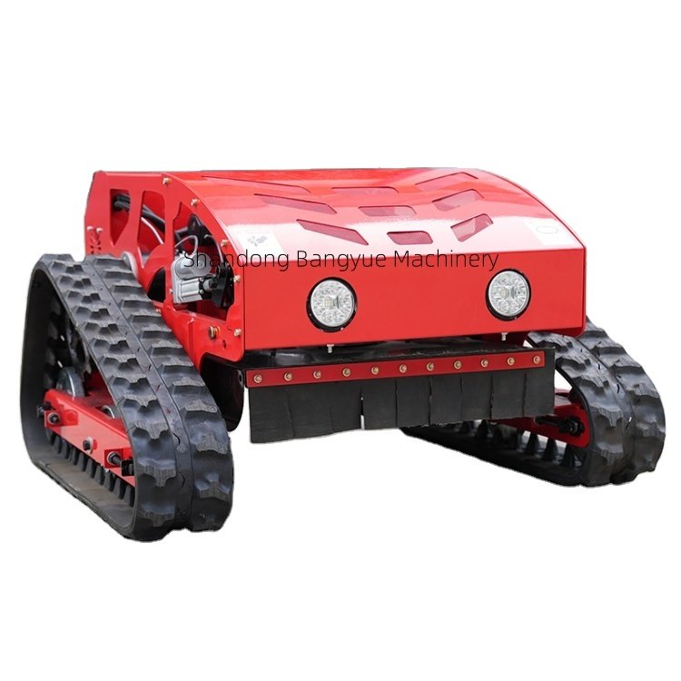 New hot track-type remote control mower Family farm lawn mower orchard lawn mower garden lawn crusher