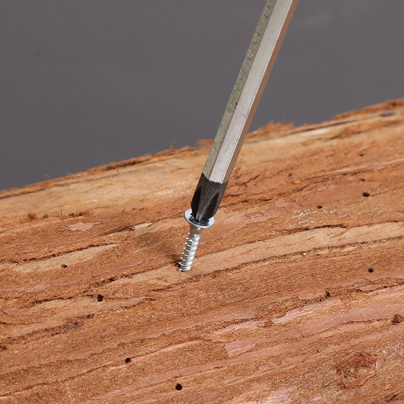 LIT Wholesale Plastic Handle Screw Batch Straight Milling Iron Screw Driver Screwdriver Set