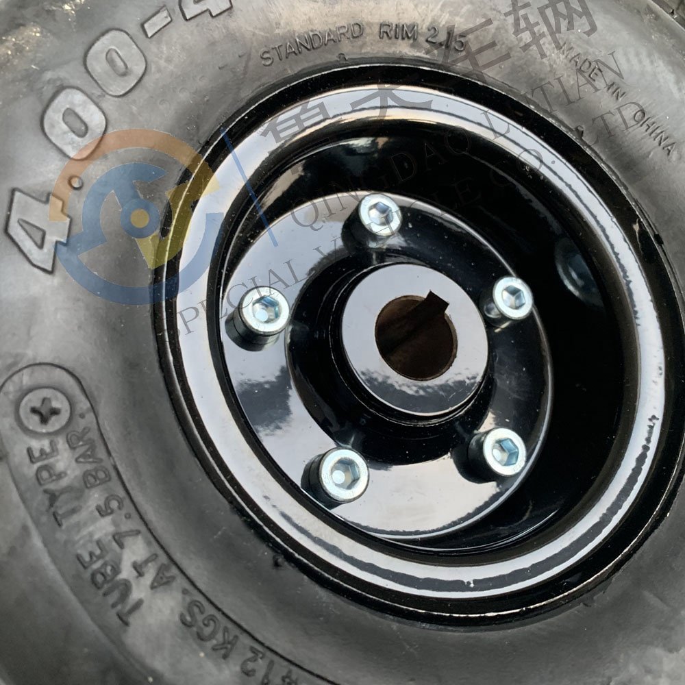 4.00-4 high quality rubber wheel 12'' drive wheel 300mm lawn mover tire Driving wheel for carts Hand trolley Sack Truck