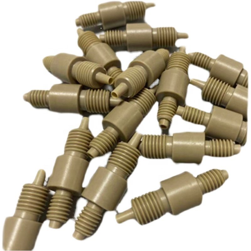 Custom Plastic CNC Machining Small Turning Peek POM Nylon PP Turned Manufacturing Parts