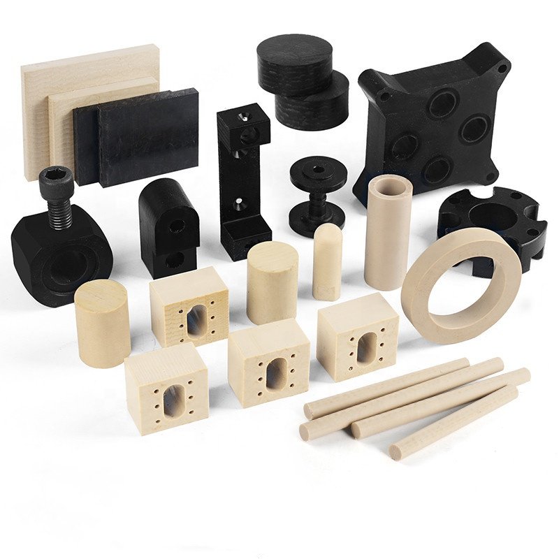 Custom Plastic CNC Machining Small Turning Peek POM Nylon PP Turned Manufacturing Parts