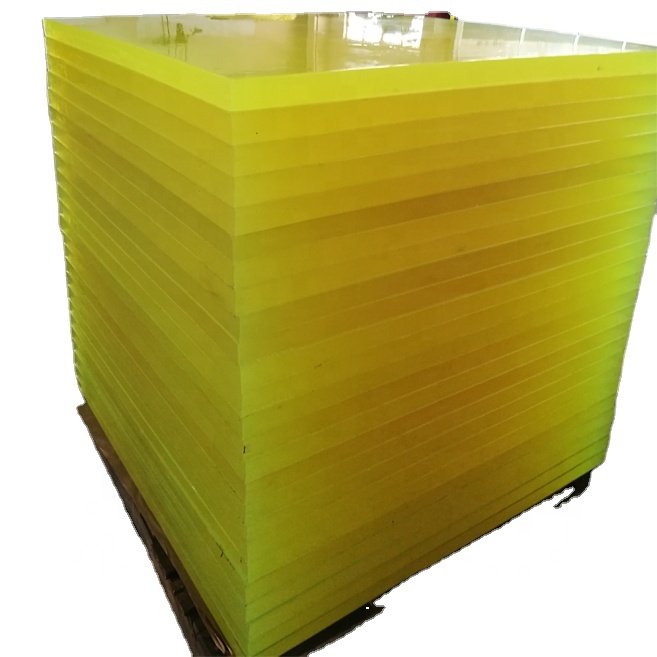 custom 1000*2000mm size wear-resist polyurethane rubber sheet polyurethane pu rubber plate