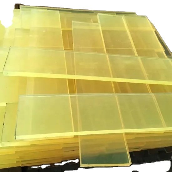 custom 1000*2000mm size wear-resist polyurethane rubber sheet polyurethane pu rubber plate