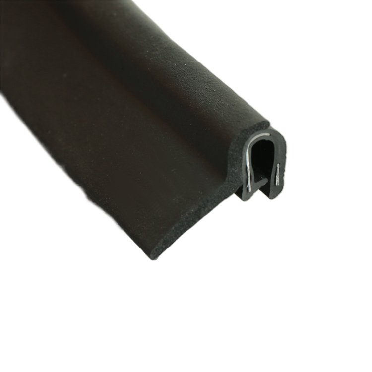 Automotive Seals Extruded EPDM Rubber Profile Strip Seal Anti Collision For Automobile