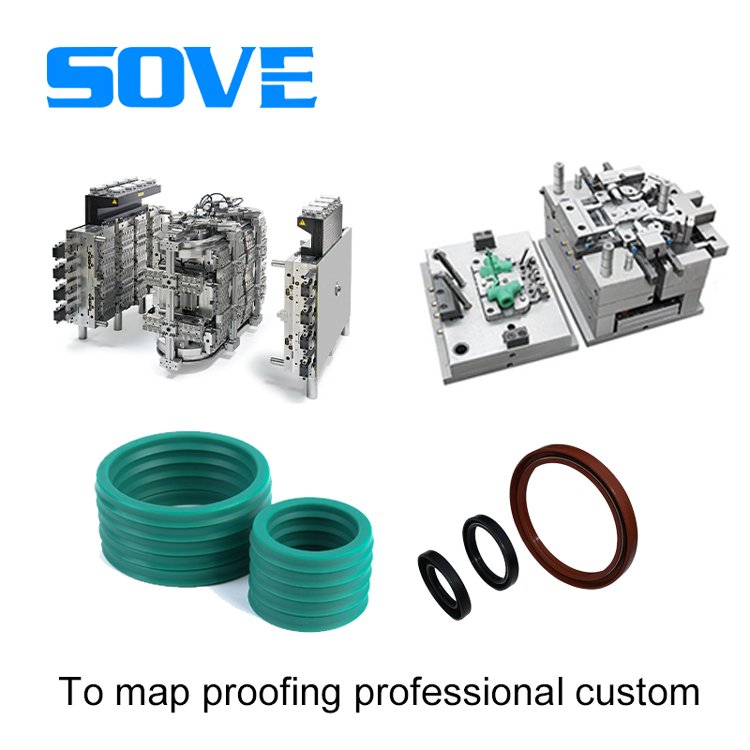 construction machinery parts industry supplier Rubber seal nitrile oil seal ring water resistant high temperature black washer