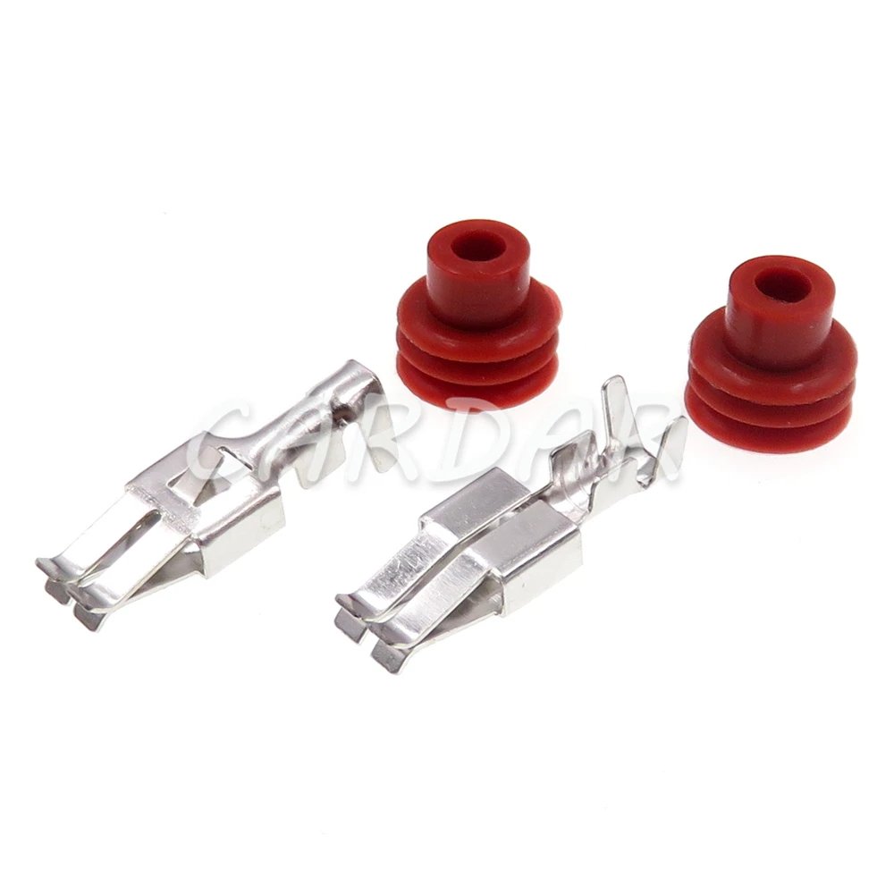 1 Set 5 Pin 6.3 Series 6N0973755 Auto Steering Engine Gasoline Fuel Pump Controller Waterproof Socket For VW Audi
