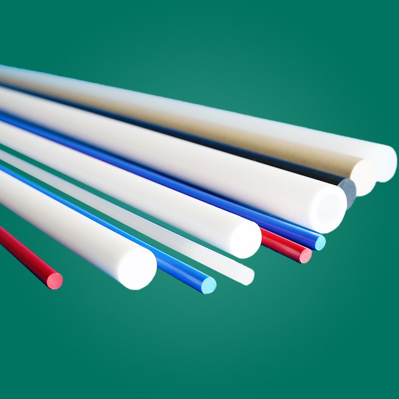 Conceptfe Custom Size PTFE Rod Wholesale Te Molded Extruded Rod Flon Fluoroplastic Fluorine Composite Material Plastic Rod