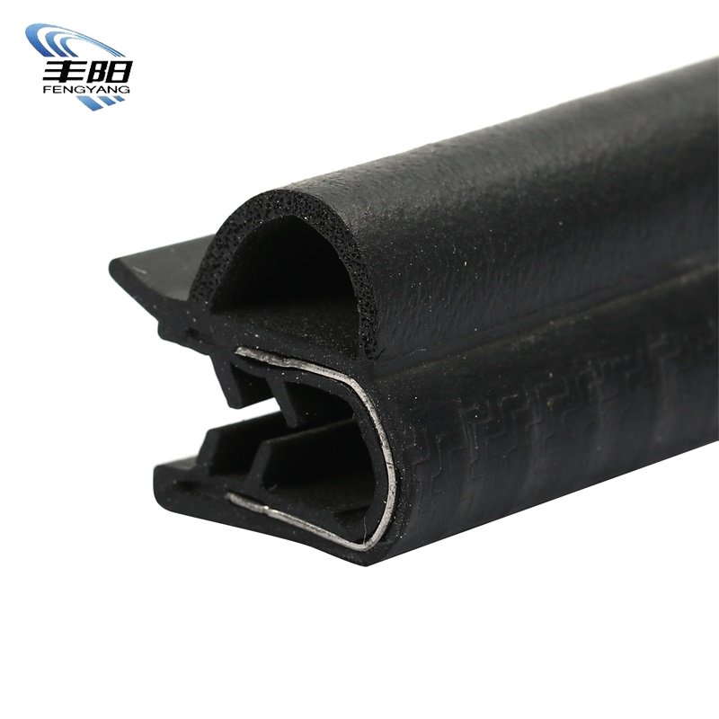 Customized Automotive Rubber U Channel Seal Strip EPDM Foam Rubber Seal Strip