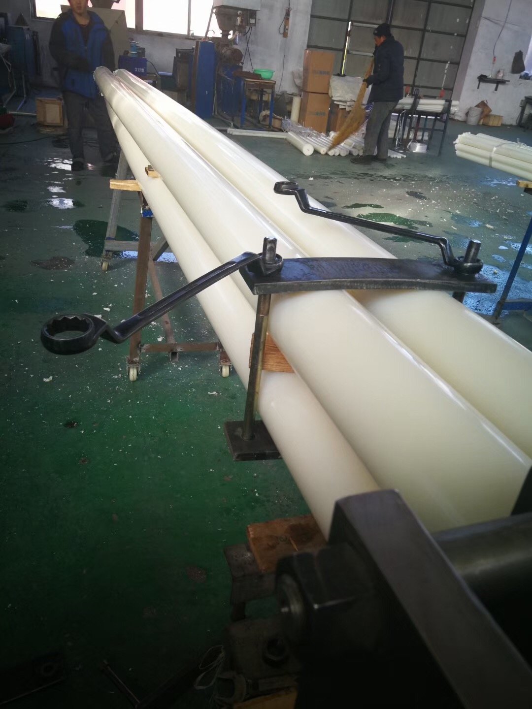 Hot Sale ptfe rods Screw Cast Nylon Rod Extruded Pa plastic hdpe rod