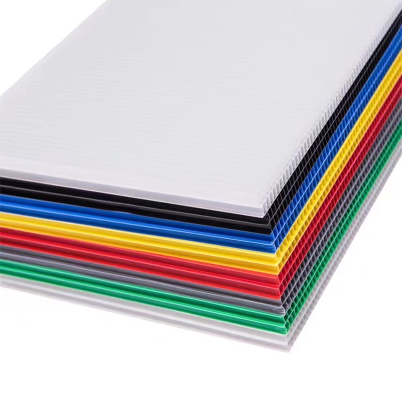 Wholesale Coroplast Sheet 4x8 Coroplast Polypropylene Sheet Corrugated Plastic Panels Corex Sheet