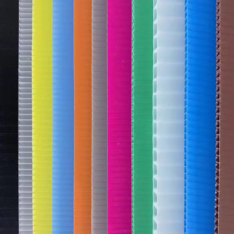 Wholesale Coroplast Sheet 4x8 Coroplast Polypropylene Sheet Corrugated Plastic Panels Corex Sheet