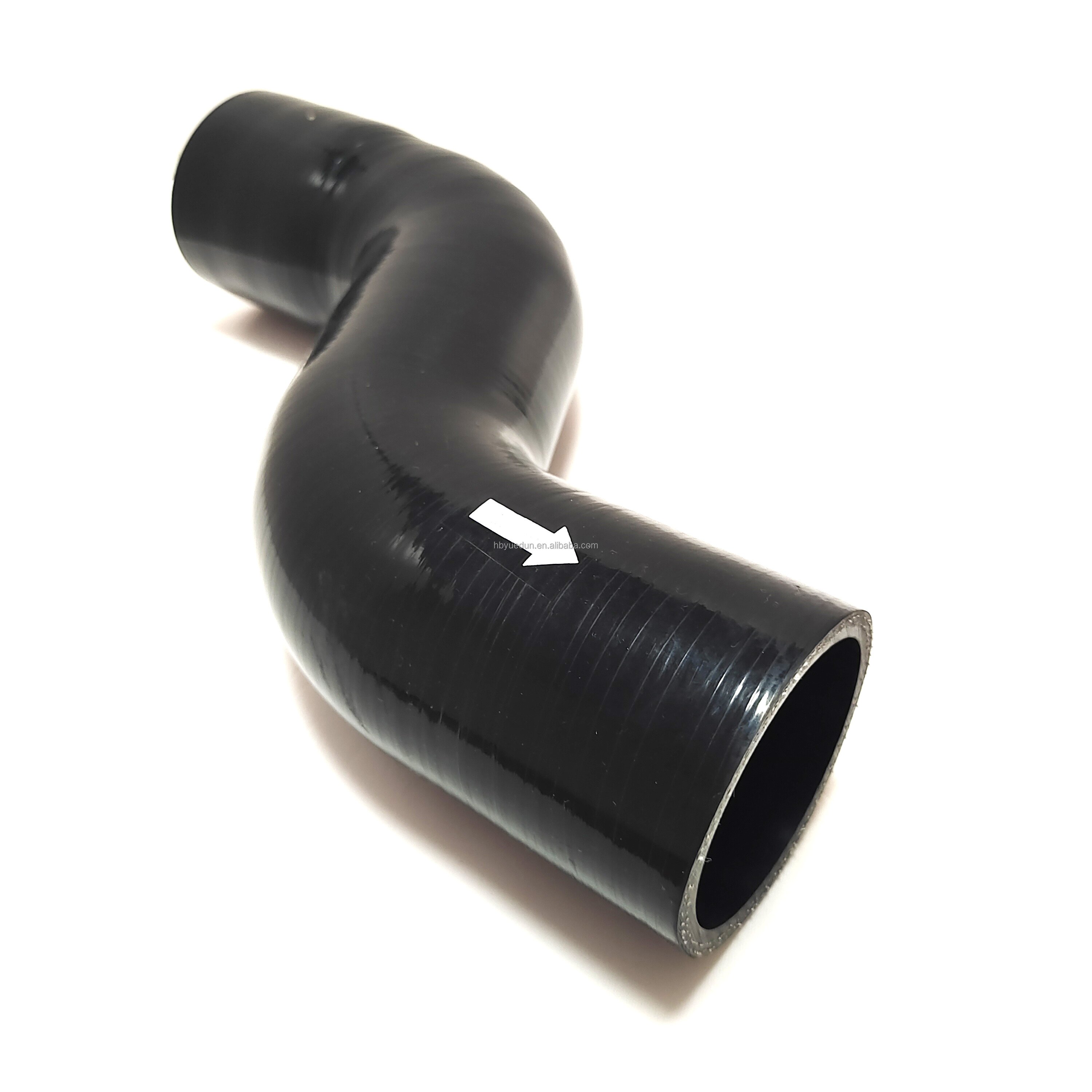 Factory customization Fuel Resistant 60mm Automotive Elbow Silicone Hose With Fluorosilicone Inner Layer Silicone Hose