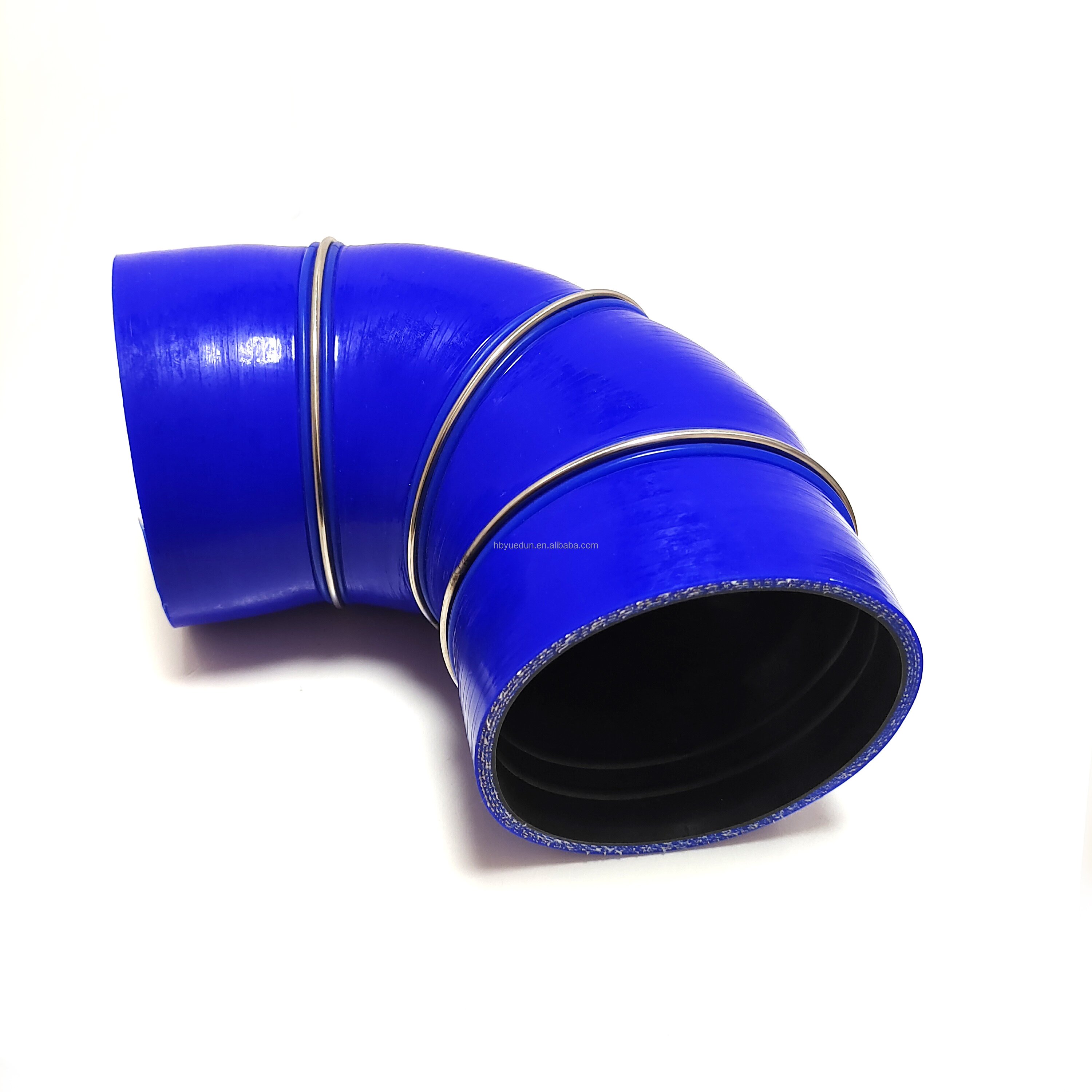 Factory customization Fuel Resistant 60mm Automotive Elbow Silicone Hose With Fluorosilicone Inner Layer Silicone Hose