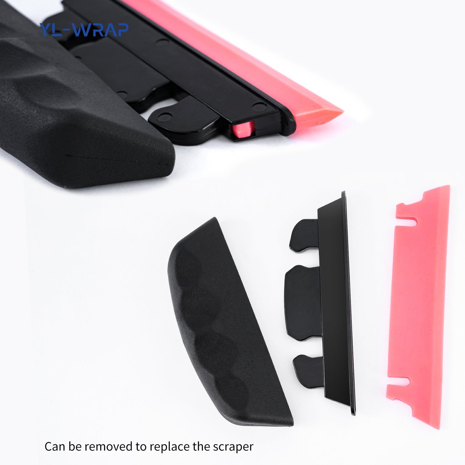 Good Quality Anti-Scratch Rubber Stickers Install Vinyl Film Tools Soft Wrapping Tint Tool PPF Squeegee