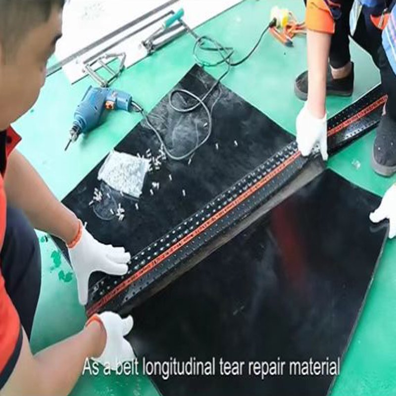 High Wear-Resistant Flat rubber conveyor belt joint is easy to store and carry