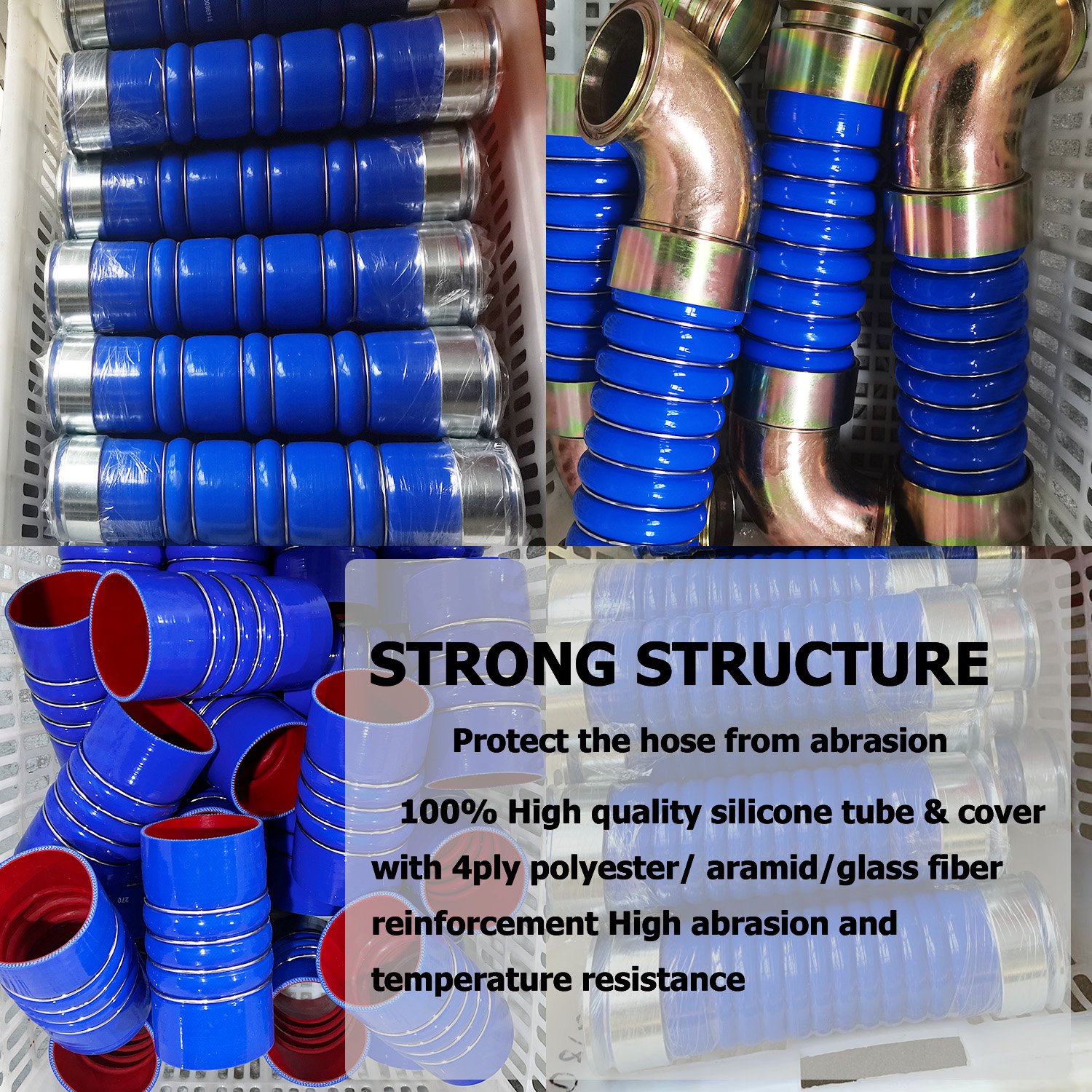 China Supplier Auto Spare Parts Car Hose Automotive silicone hose Intercooler pipe Bellow hoses
