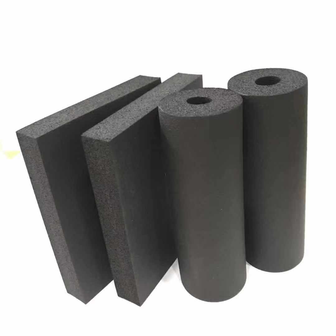Heat Insulation Materials HVAC System Rubber Foam Board Insulation Class B1 Rubber Sheet