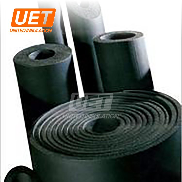 Pre-slit pipe preservative insulation tube professional protect protective padding PVC /nbr close cell rubber foam pipe