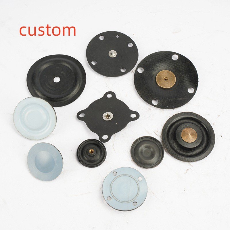 KFM VITON PTFE EPDM SILICONE high temperature air pump membrane rubber diaphragm spare parts diaphragm products