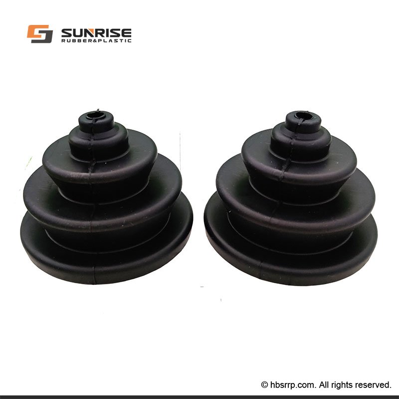 OEM ODM customized molded cars used SR NBR EPDM flexible Rubber bellows boot dustproof covers