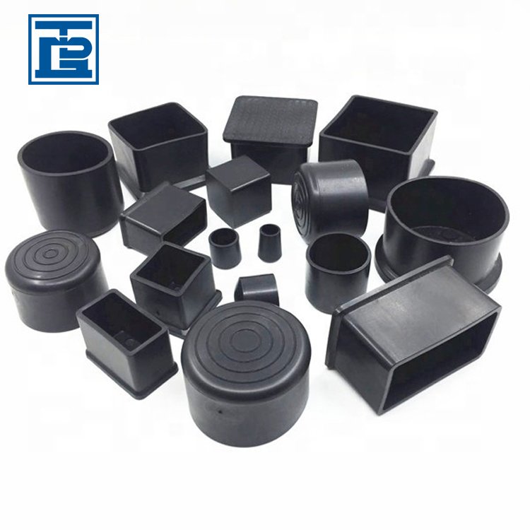 Black Round Plastic Plugs Glide Insert End For Chair Table Stool Leg Tube Pipe Hole Plug Stopper Chock rubber