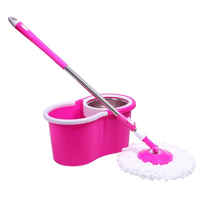 Wholesale magic spin 360 microfiber mop cleaning rack floor portable mop bucket