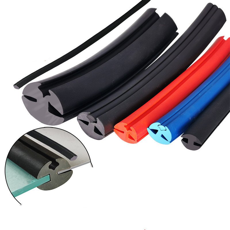 EPDM automotive car universal windscreen windshield gate door and window Sunroof molding rubber extrusion seal strip