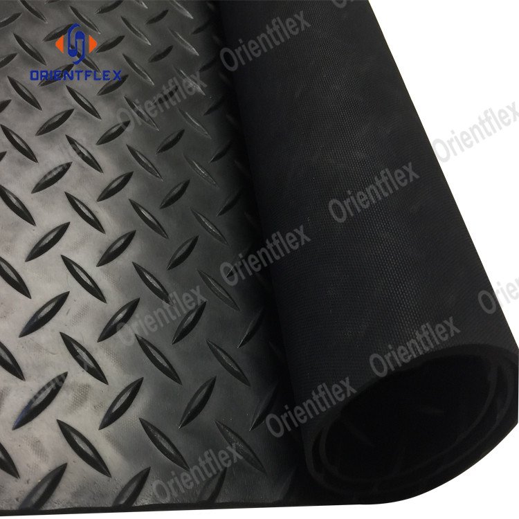 3mm Natural Gum Chloroprene Small Large Stiff Thin Flexible Synthetic Anti-slip Rubber Sheet Suppliers