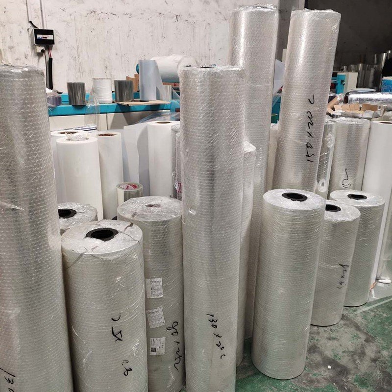 Food Grade Clear Plastic Film Roll Custom Printing Packing Materials LDPE/OPP/PE Wrapping Roll Film