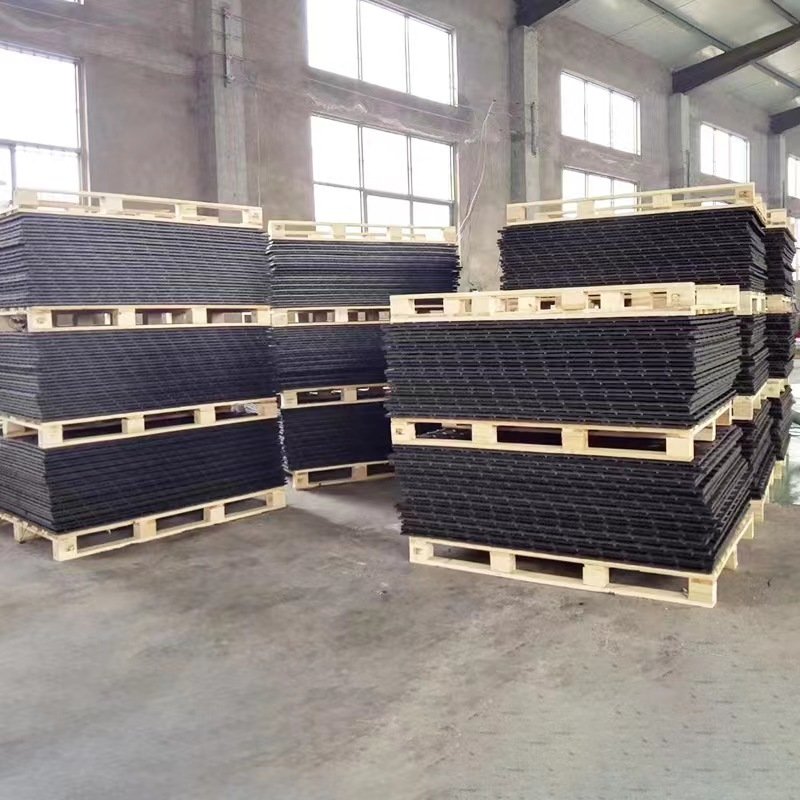Hdpe Ground Mat Heavy Duty 12.7mm 15mm 18mm 4x8 3x6 Hdpe Plastic Custom Size Ground Protection Mat
