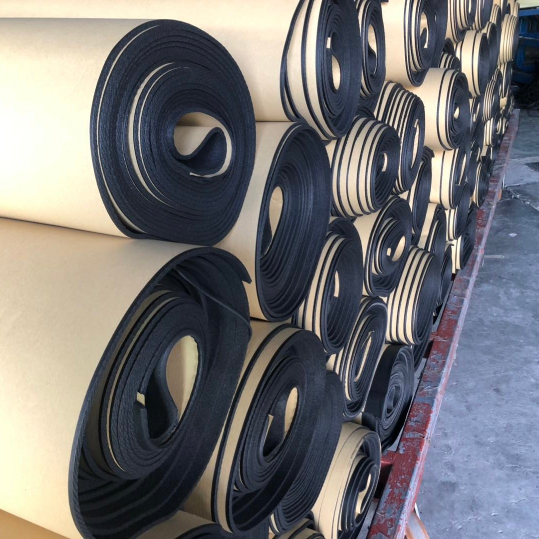 B1 Class Fire Retardant Soft Insulation Rubber Foam Sheet Rubber Insulation Closed-cell Thermal Insulation