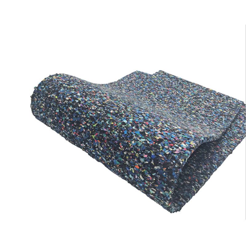 Gym floor mat cushioning floor rubber coil cushioning pad sound-proof dumbbell movement rubber mat